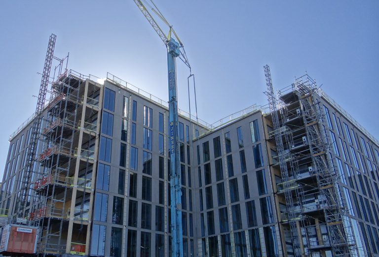 Näst House under uppförande